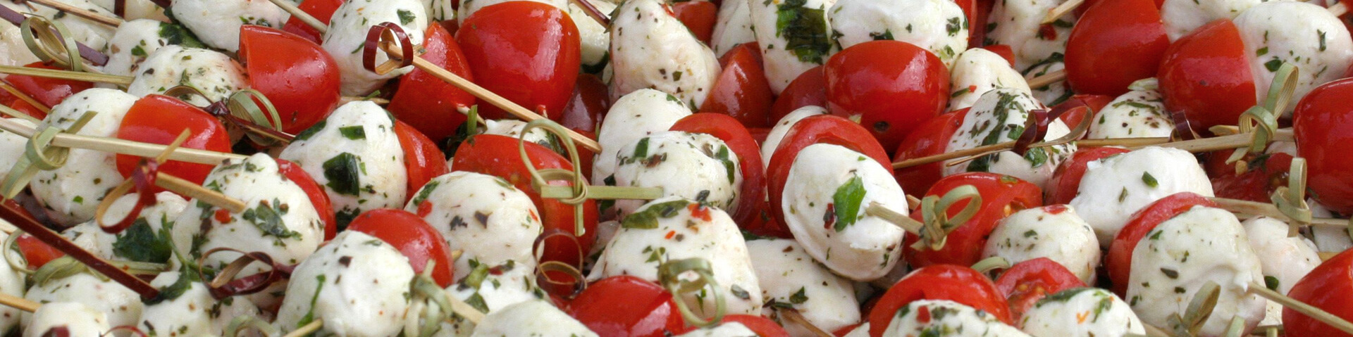 Caprese Sticks Catering